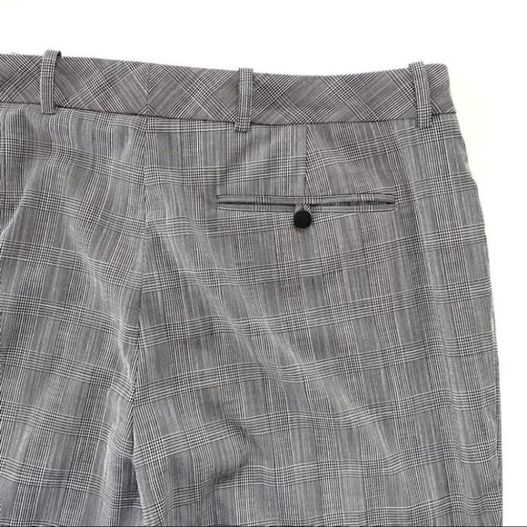 Calvin Klein plaid trousers, modern fit, medium rise, plaid stretch fabric - Picture 7 of 13